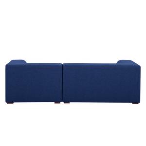 Ecksofa Seed VI Webstoff Stoff Ramira: Blau - Longchair davorstehend rechts