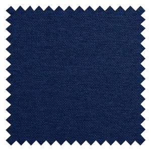 Ecksofa Seed VII Webstoff Stoff Ramira: Blau - Ottomane davorstehend links