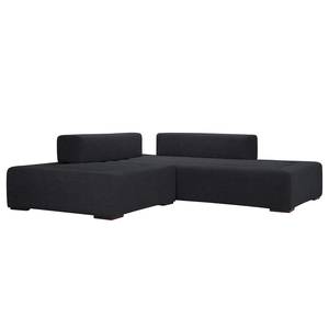 Modulares Sofa Roxbury I Webstoff Stoff Naya: Anthrazit - Breite: 200 cm