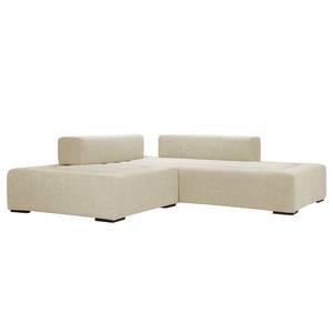 Modulares Sofa Roxbury I Webstoff Stoff Naya: Hellbeige - Breite: 220 cm