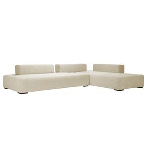 Modulares Sofa Roxbury II Webstoff Stoff Naya: Hellbeige - 300 x 64 cm