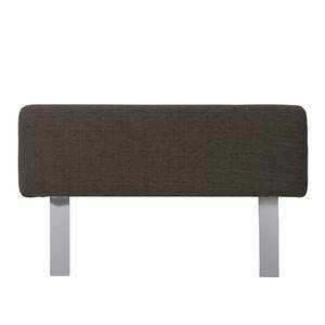 Modulares Sofa Roxbury III Webstoff Stoff Kiara: Grau-Braun - 300 x 64 cm