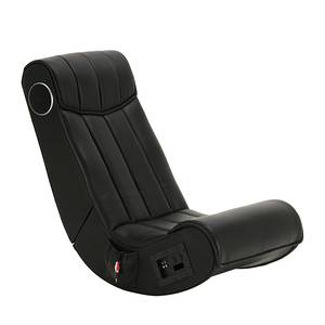 Fauteuil multimédia Racer III Cuir synthétique - Noir