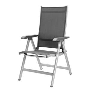 Verstelbare fauteuil Basic Plus zilverkleurig/antracietkleurig