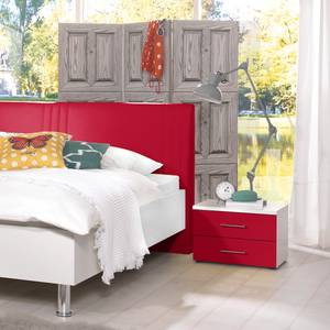 Comodino KSW III Rosso rubino lucido