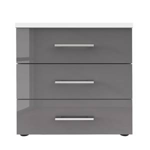 Table de chevet KSW I Gris lave brillant