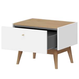 Table de chevet Monteo I Blanc