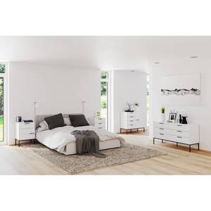 Kast Slimline III wit/zwart