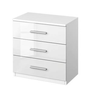 Table de chevet Celle I Blanc alpin / Blanc brillant