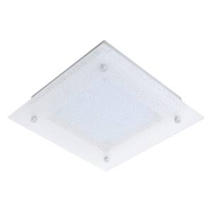 Plafonnier LED Diamond I Verre / Acier - 60 ampoules