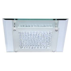 LED-plafondlamp Diamond II plexiglas/staal - 121 lichtbronnen