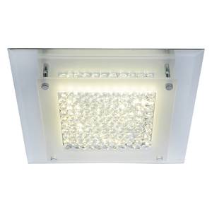LED-plafondlamp Diamond II plexiglas/staal - 121 lichtbronnen