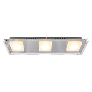 Plafonnier LED Square Shine II Plexiglas / Acier - Nb d'ampoules : 3