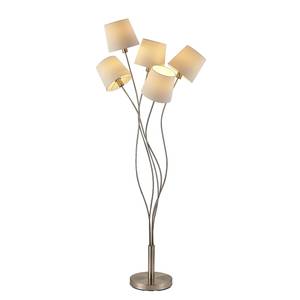 Staande lamp Lima Elegance geweven stof/ijzer - Aantal lichtbronnen: 5