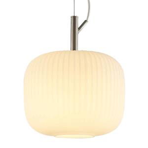 Hanglamp Anica glas/ijzer - 1 lichtbron - Diameter: 25 cm