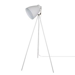 Staande lamp Makky ijzer - 1 lichtbron - Silver White