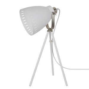 Tafellamp Makky ijzer - 1 lichtbron - Silver White