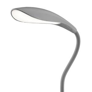 LED-Schreibtischleuchte Colori Curve Kunststoff - 1-flammig - Grau