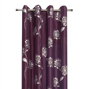 Ösenschal LAVINIA Violett - Textil - 140 x 235 cm