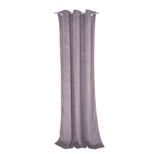 Ösenschal T-french velvet Webstoff - Lavendel