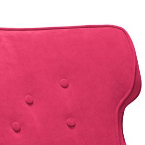 Oorfauteuil Audrey geweven stof Stof Vaire: Pink