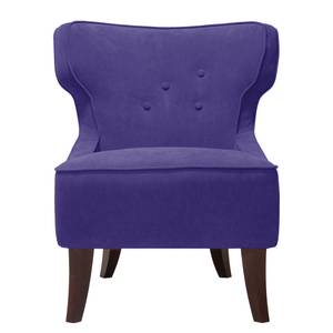 Fauteuil à oreilles Audrey Tissu Tissu Vaire : Violet