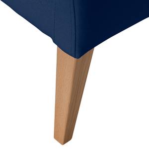 Poltrona bergère Bucoli Blu scuro - Con Sgabello