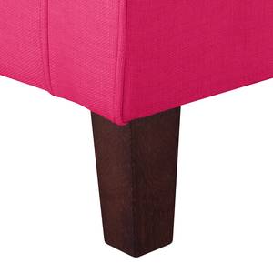 Ohrensessel Colmar Stoff Maka: Pink - Mit Hocker