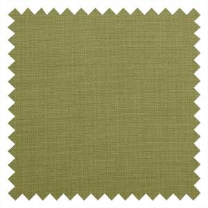 Fauteuil à oreilles Colmar Tissu - Tissu Maka : Vert olive - Sans repose-pieds