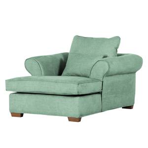 Oorfauteuil Durana microvezel - Mintkleurig