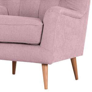 Oorfauteuil Feliz geweven stof - Mauve