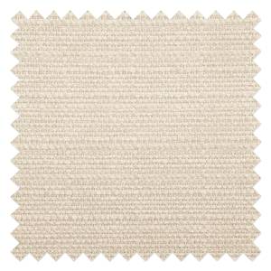 Fauteuil à oreilles Juna II Tissu Beige - Crème - Sans repose-pieds