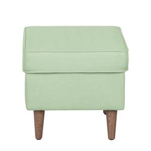 Ohrensessel Juna II Webstoff Mint - Mit Hocker