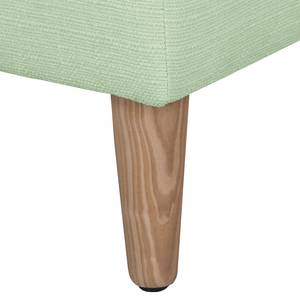 Ohrensessel Juna II Webstoff Mint - Mit Hocker