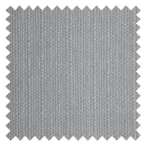 Ohrensessel Juna II Webstoff Silber - Mit Hocker