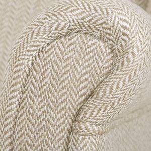 Oorfautuil Juna III geweven stof beige - Beige - Zonder hocker