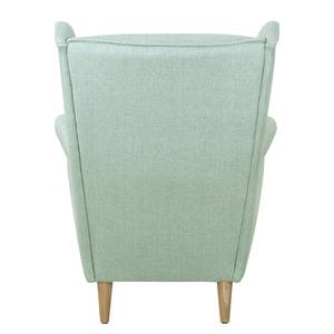 Ohrensessel Juna III Webstoff Mint - Ohne Hocker