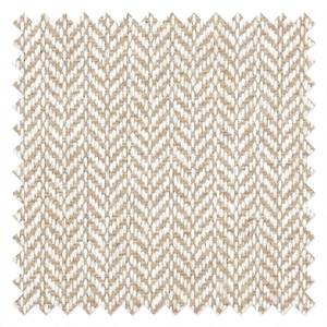 Ohrensessel Juna III Webstoff Beige - Mit Hocker