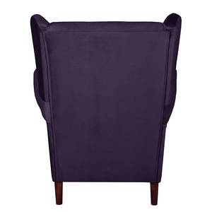 Fauteuil à oreilles Kaiapoi Velours - Mauve