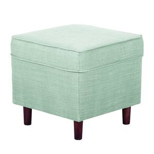 Ohrensessel Kaiapoi (mit Hocker) Webstoff - Aqua