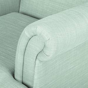 Ohrensessel Kaiapoi (mit Hocker) Webstoff - Aqua