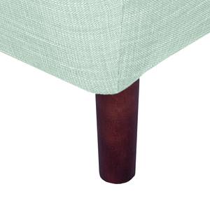 Ohrensessel Kaiapoi (mit Hocker) Webstoff - Aqua