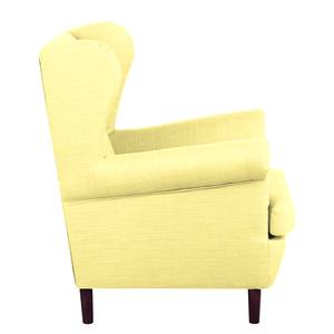 Fauteuil à oreilles Kaiapoi Textile - Jaune