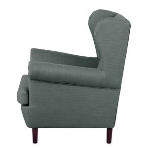 Fauteuil à oreilles Kaiapoi Textile - Gris