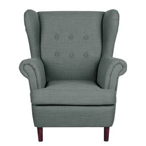 Fauteuil à oreilles Kaiapoi Tissu - Gris