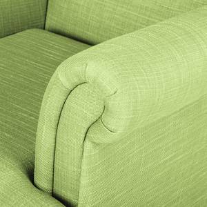 Fauteuil à oreilles Kaiapoi Tissu - Vert olive