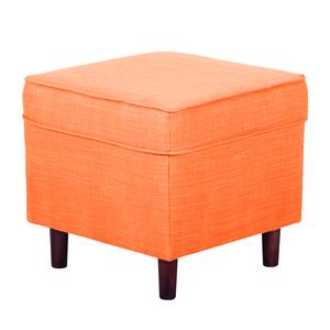 Ohrensessel Kaiapoi (mit Hocker) Webstoff - Orange