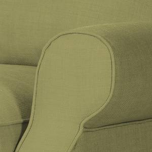 Ohrensessel Colmar XL- Webstoff Olivgrün Grün - Textil - 93 x 93 x 87 cm