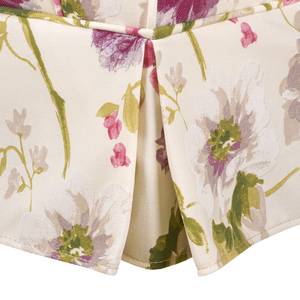 Bankstellen Summer Romance geweven stof - beige - gebloemd - Zonder hocker