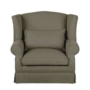 Oorfauteuil Summer Romance II geweven stof - Taupe